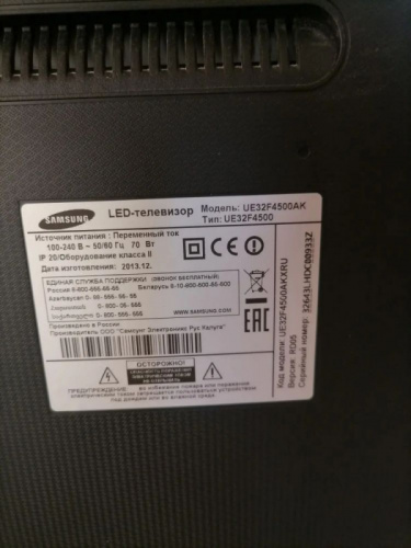 LED Телевизор Samsung 32" UE32f4500ak Smart TV 995348 фото 4