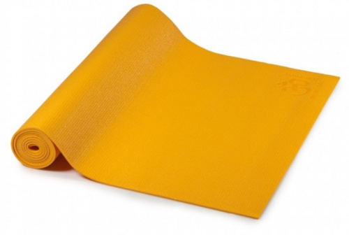 Коврик для йоги 0,6х61х173 см желтый Yoga mat 01990