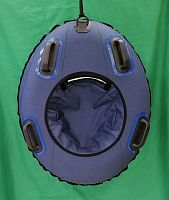 Ватрушка 115 см 115х100 см с 4 ручками Король Горок Ф3 синий 996880