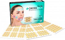 Тейп BBalance бежевый (кросс тейп) Cross Pack Beauty (A-63шт, B-42шт, C-12шт) 998341 