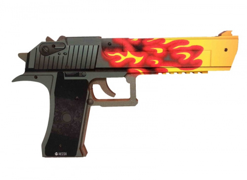 Макет Пистолета с длинным стволом Desert Eagle Пламя 00137 998529 фото 2