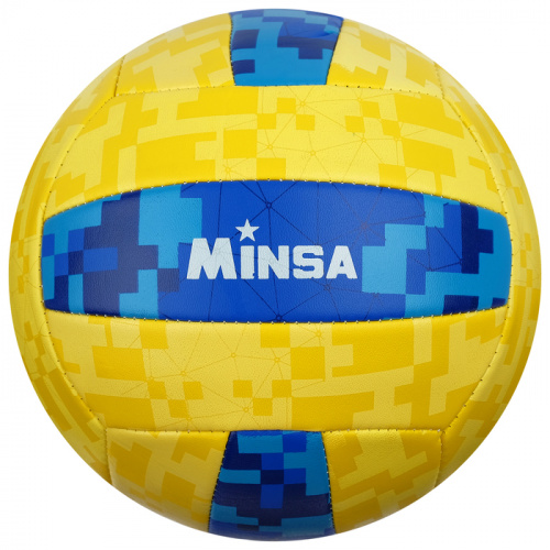 Мяч волейбольный Minsa сине-желтый 4166914