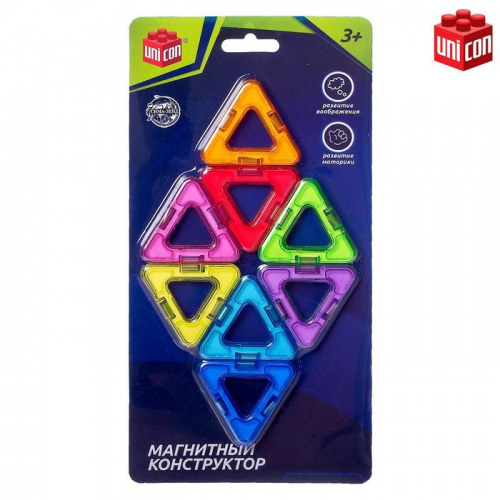 Конструктор магнитный 8 деталей Magical Magnet Unicon SL-00865F 2905368  фото 2
