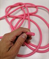 Эспандер (труба цельная латекс) 3 м, 08 мм розовый 995957